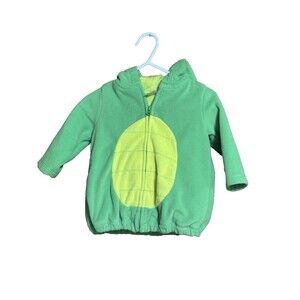CARTERS GREEN DRAGON JACKET COAT HOODED HALLOWEEN COSTUME 3-6 MONTHS